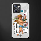 cringe society glass case for realme c35 image