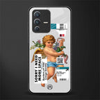 cringe society glass case for vivo v23 5g image