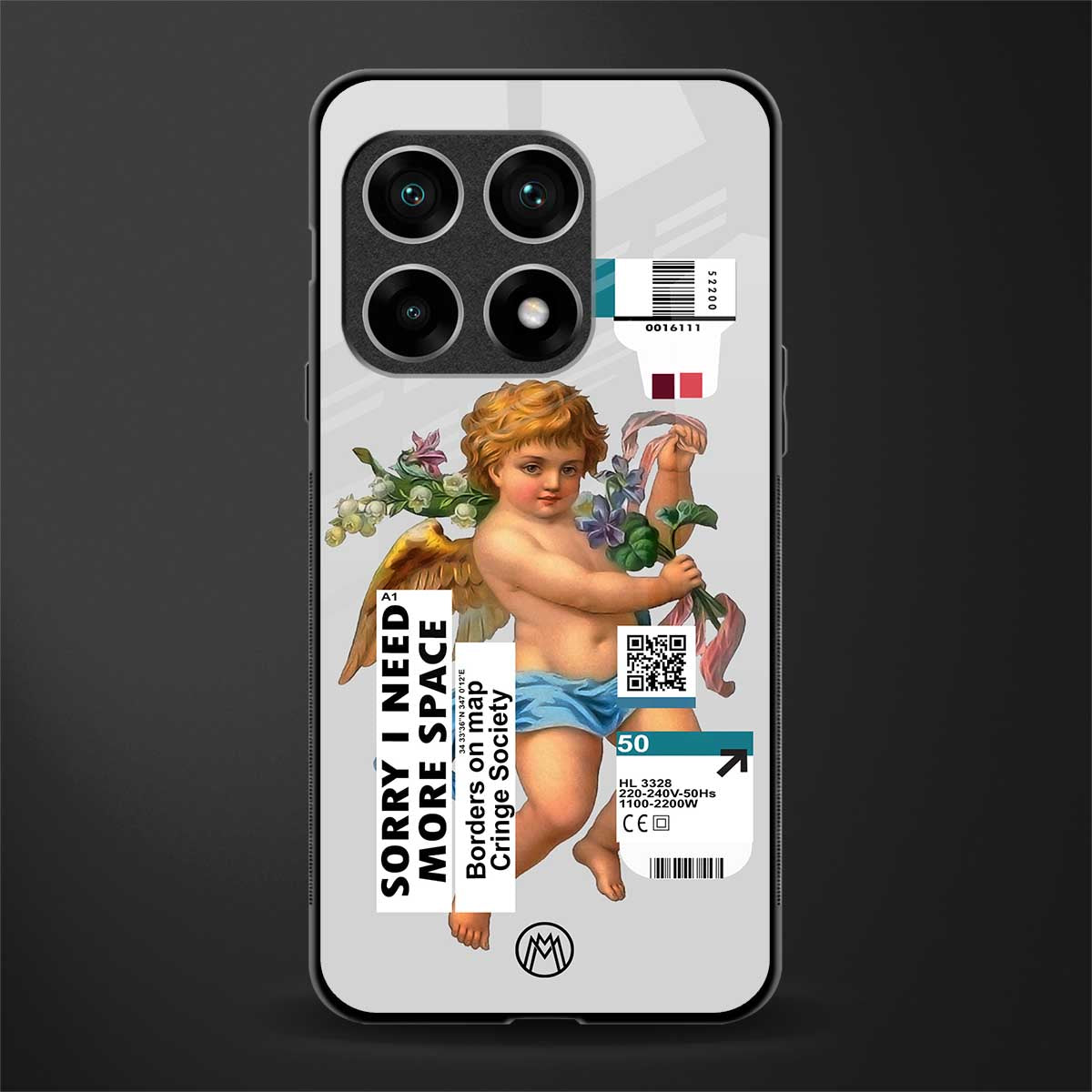 cringe society glass case for oneplus 10 pro 5g image