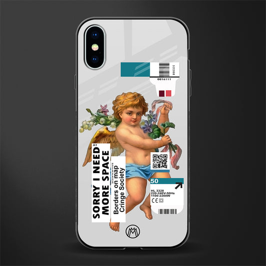 cringe society glass case for iphone x image