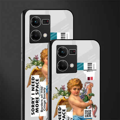 cringe society back phone cover | glass case for oppo f21 pro 4g