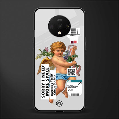 cringe society glass case for oneplus 7t image