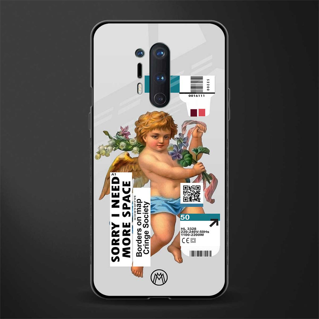 cringe society glass case for oneplus 8 pro image