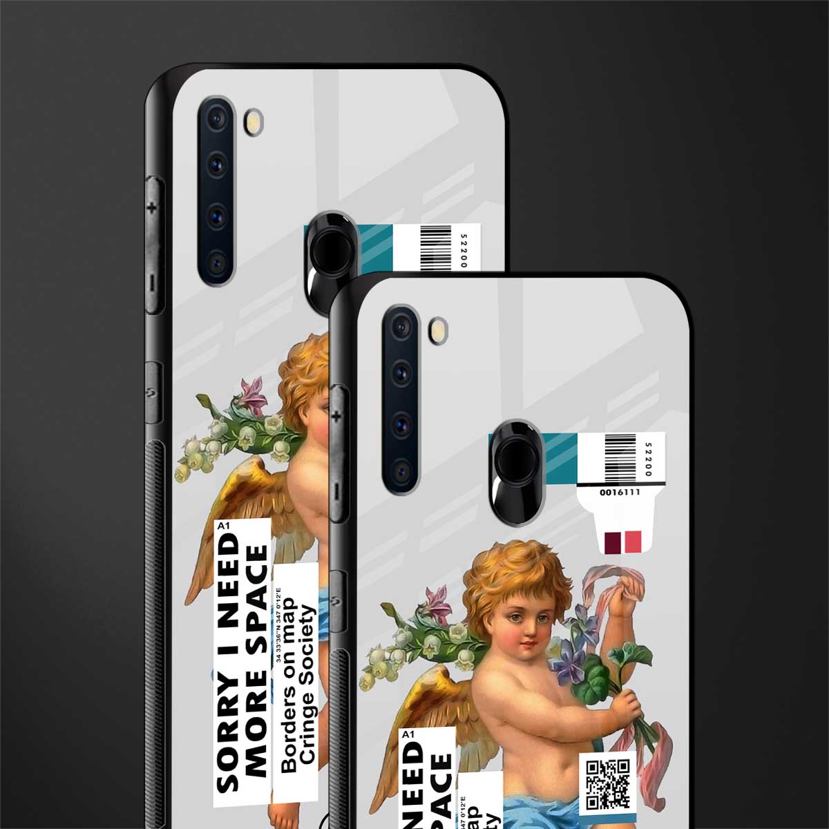 cringe society glass case for samsung a21 image-2