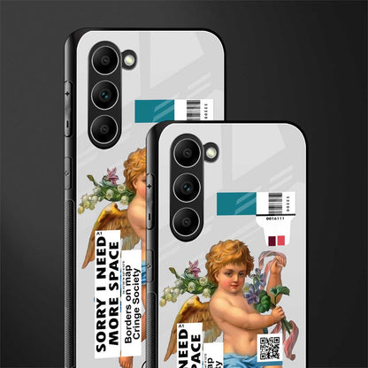 cringe society glass case for phone case | glass case for samsung galaxy s23