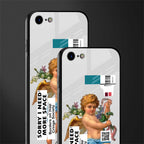 cringe society glass case for iphone se 2020 image-2