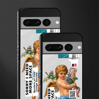 cringe society back phone cover | glass case for google pixel 7 pro