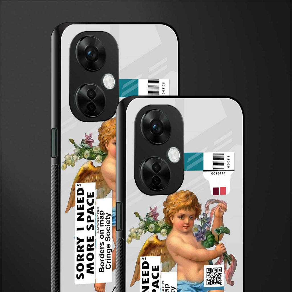 cringe society back phone cover | glass case for oneplus nord ce 3 lite