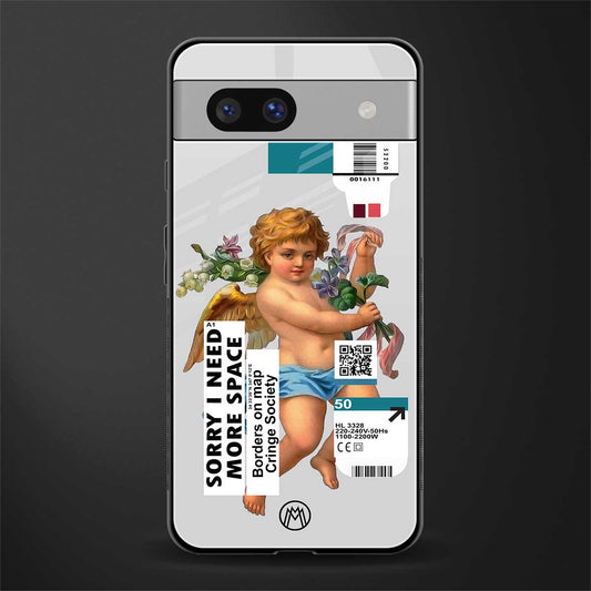 cringe society back phone cover | glass case for Google Pixel 7A