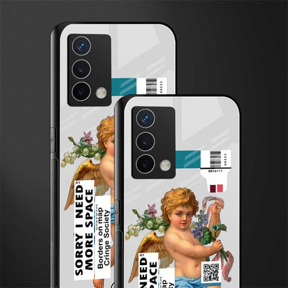 cringe society back phone cover | glass case for oppo a74 4g