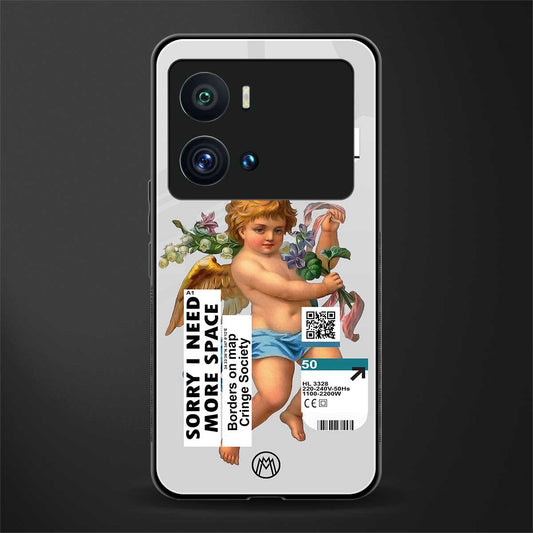 cringe society back phone cover | glass case for iQOO 9 Pro