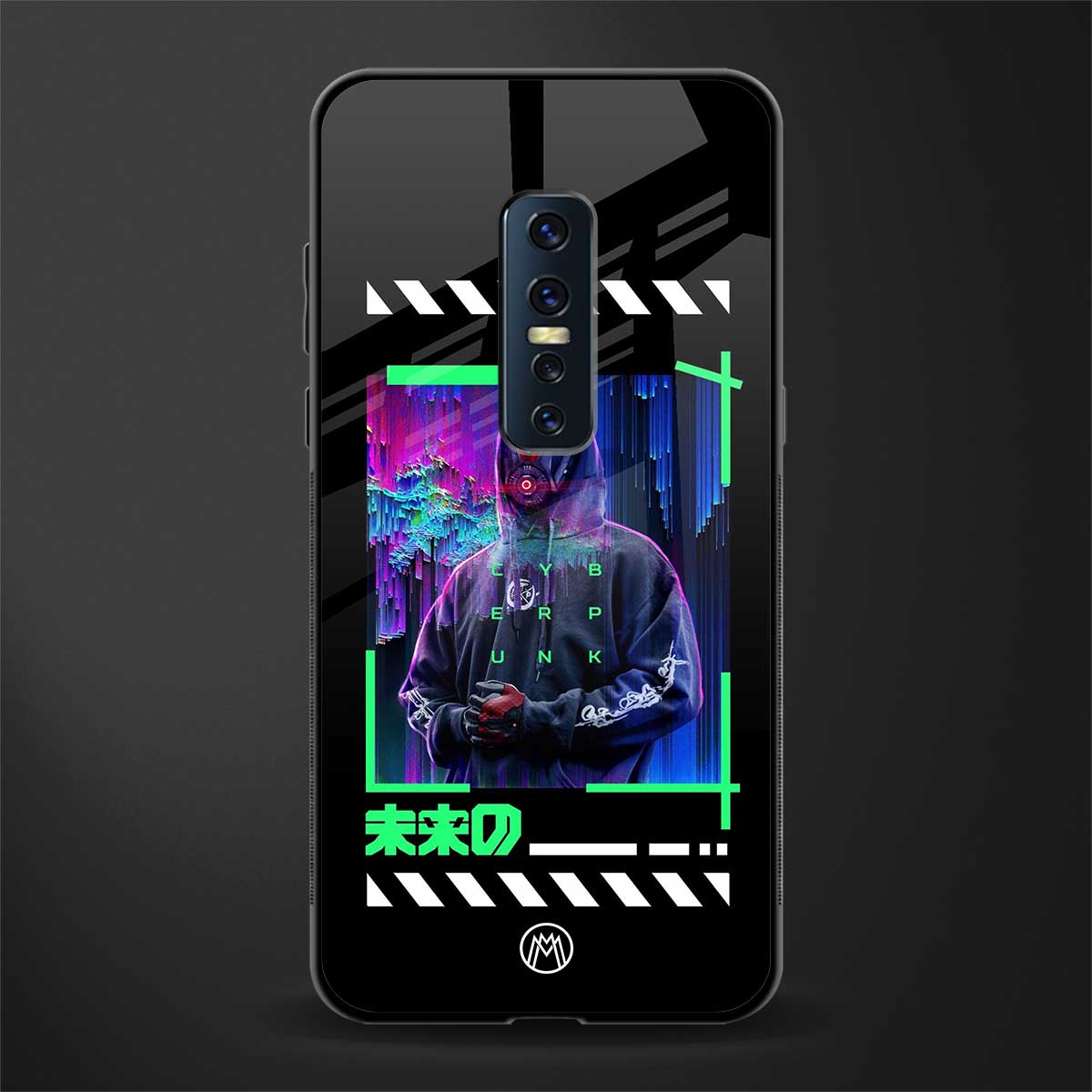 cyberpunk glass case for vivo v17 pro image