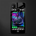 cyberpunk glass case for samsung galaxy f41 image