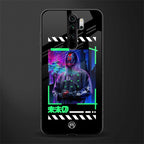 cyberpunk glass case for redmi note 8 pro image