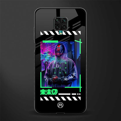 cyberpunk glass case for redmi note 9 pro image