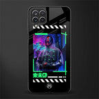 cyberpunk back phone cover | glass case for samsung galaxy a22 4g