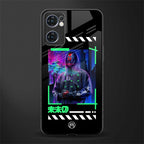 cyberpunk glass case for oppo reno7 5g image