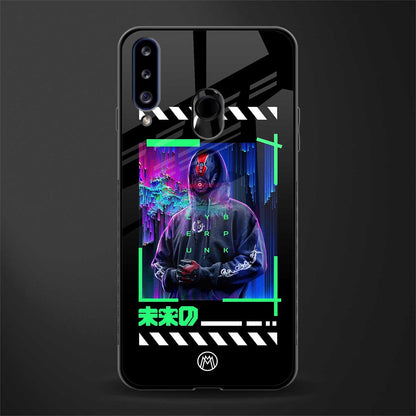 cyberpunk glass case for samsung galaxy a20s image