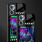 cyberpunk glass case for oneplus nord ce 2 5g image-2