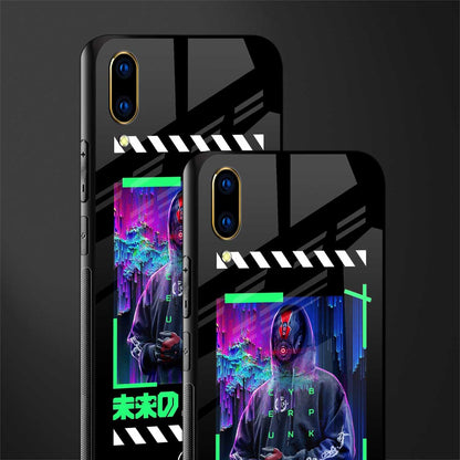 cyberpunk glass case for vivo v11 pro image-2
