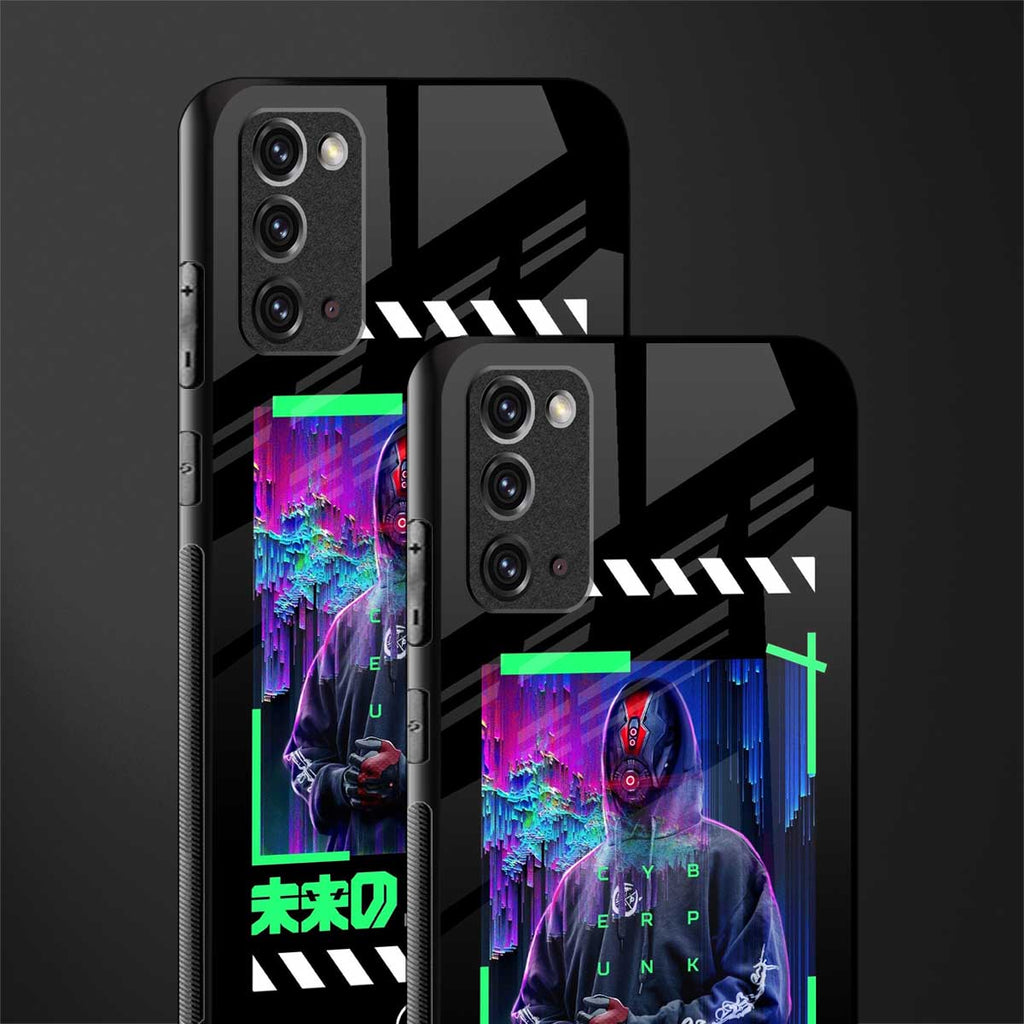 cyberpunk glass case for samsung galaxy note 20 image-2