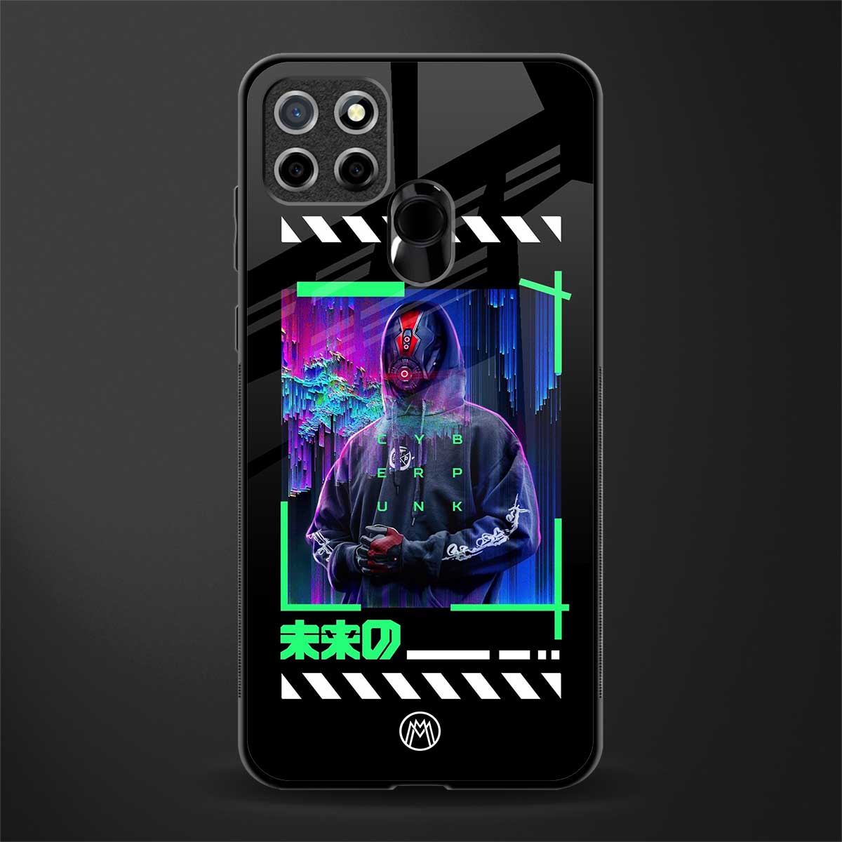 cyberpunk glass case for realme c12 image