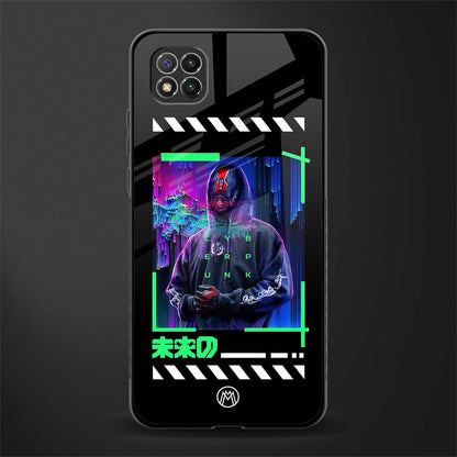 cyberpunk glass case for poco c3 image