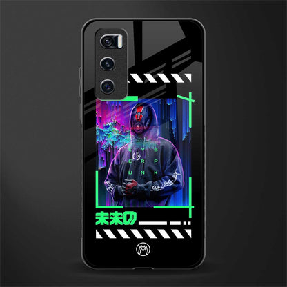 cyberpunk glass case for vivo v20 se image