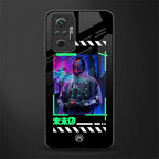 cyberpunk glass case for redmi note 10 pro max image