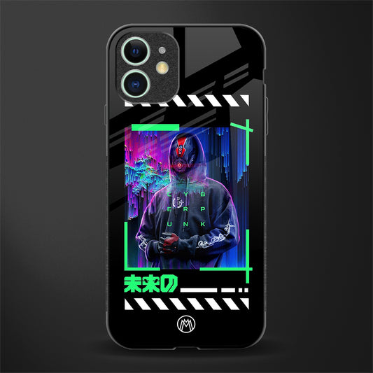 cyberpunk glass case for iphone 12 mini image