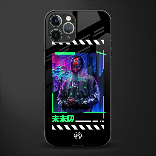 cyberpunk glass case for iphone 11 pro image