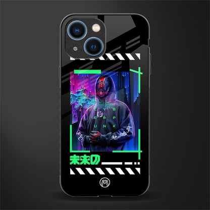 cyberpunk glass case for iphone 13 mini image