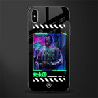 cyberpunk glass case for iphone xs max image