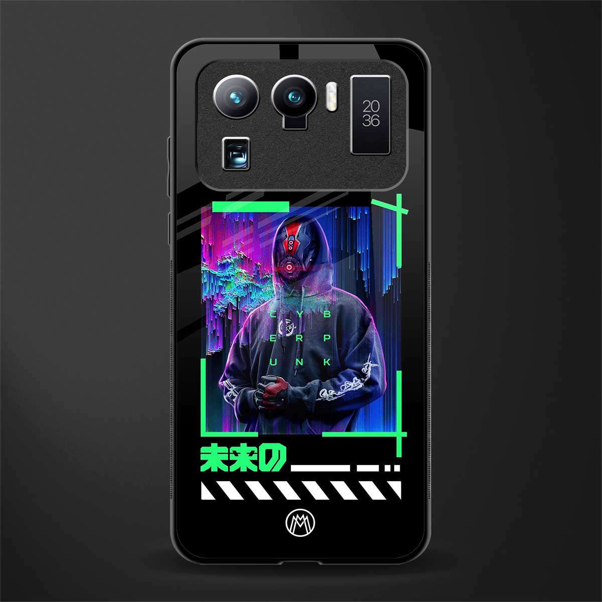 cyberpunk glass case for mi 11 ultra 5g image