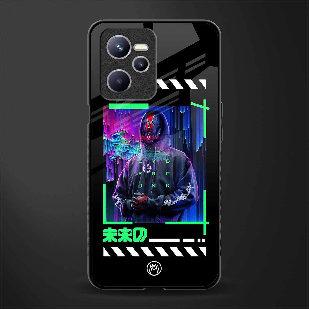 cyberpunk glass case for realme c35 image