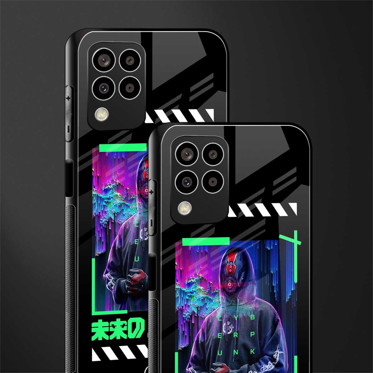 cyberpunk back phone cover | glass case for samsung galaxy m33 5g