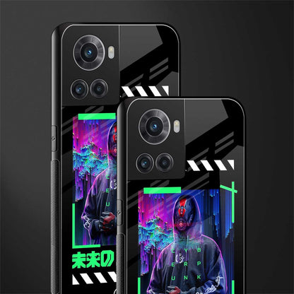 cyberpunk back phone cover | glass case for oneplus 10r 5g