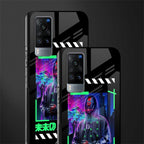 cyberpunk glass case for vivo x60 image-2