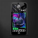 cyberpunk back phone cover | glass case for oneplus 10t