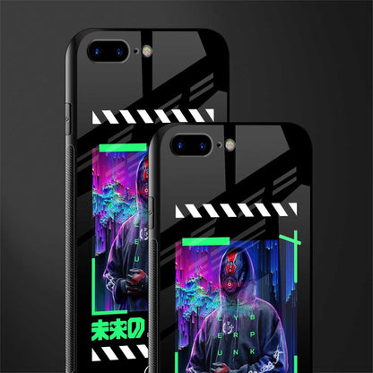 cyberpunk glass case for iphone 8 plus image-2