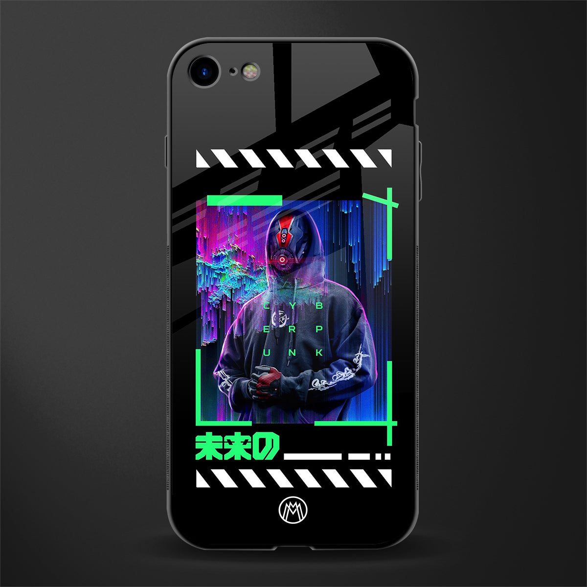 cyberpunk glass case for iphone se 2020 image