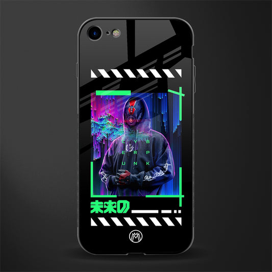 cyberpunk glass case for iphone se 2020 image