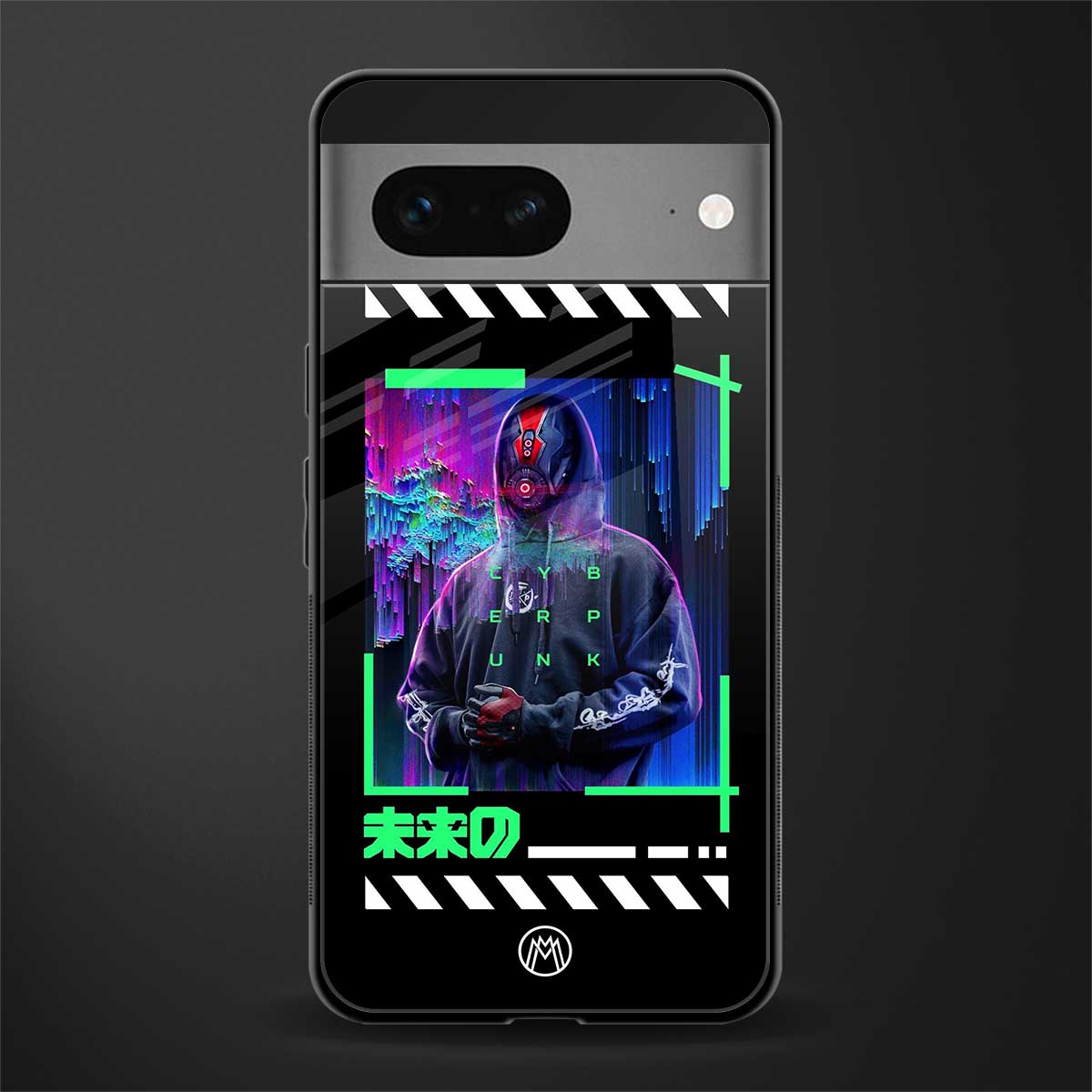 cyberpunk back phone cover | glass case for google pixel 7