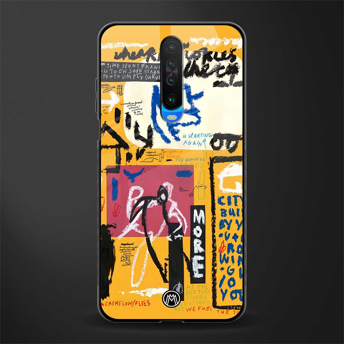 daily dose of motivation glass case for poco x2 image