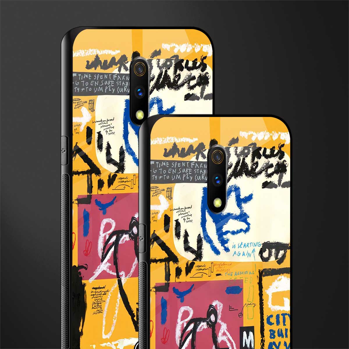 daily dose of motivation glass case for oppo k3 image-2