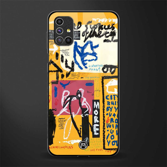 daily dose of motivation glass case for samsung galaxy m31s image