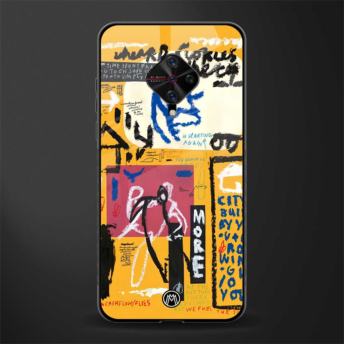 daily dose of motivation glass case for vivo s1 pro image