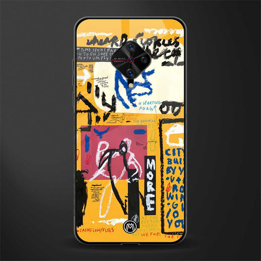 daily dose of motivation glass case for vivo s1 pro image