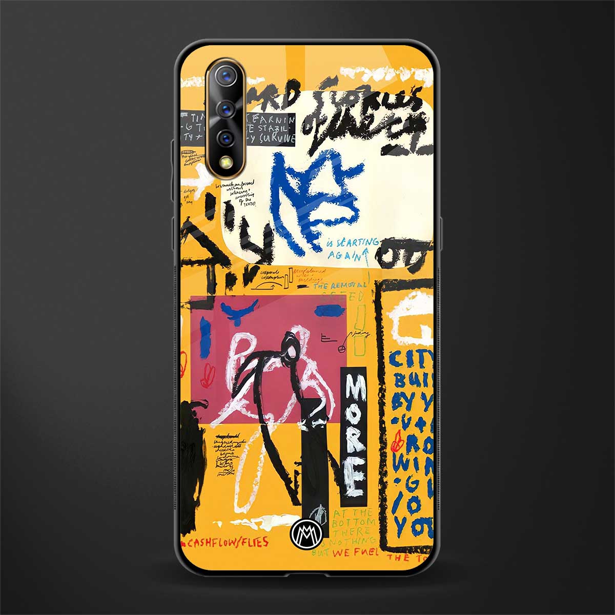 daily dose of motivation glass case for vivo s1 image