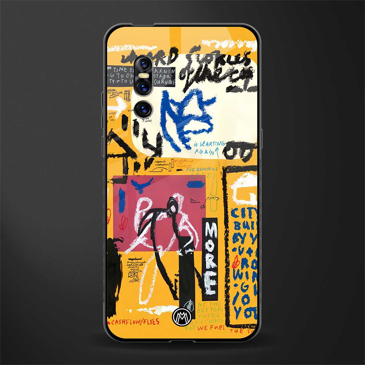 daily dose of motivation glass case for vivo v15 pro image